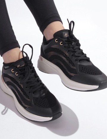 Adidasi Panther, negru, 37