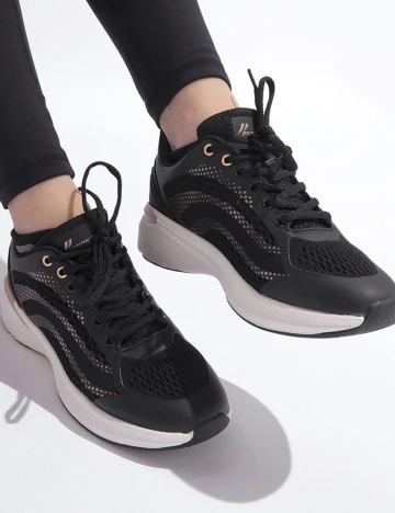 Adidasi Panther, negru, 37 Negru