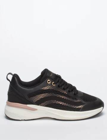 Adidasi Panther, negru, 37 Negru