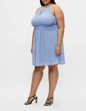 Rochie Scurta Evoked Vila, bleu, 50