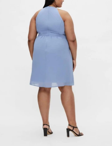 Rochie Scurta Evoked Vila, bleu, 50