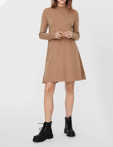 Rochie scurta Vero Moda, maro, XS