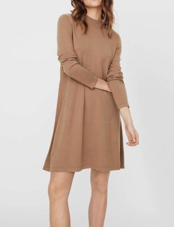 Rochie scurta Vero Moda, maro, XS