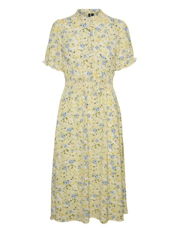 Rochie Medie Vero Moda, galben, XL