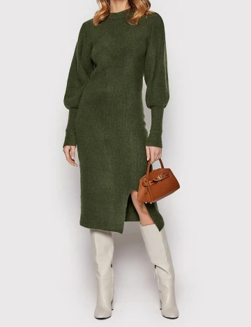 Rochie medie Y.A.S, verde, XL