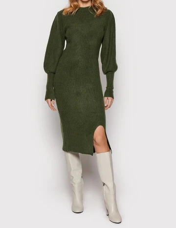 Rochie medie Y.A.S, verde, XL