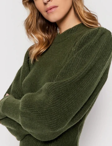 Rochie medie Y.A.S, verde, XL