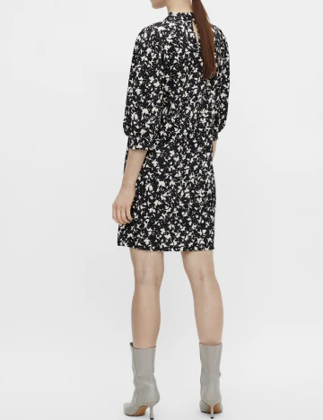 Rochie scurta Object, negru, M