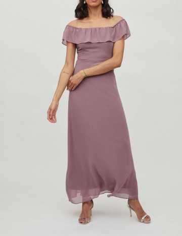 Rochie lunga Vila, mov, 36