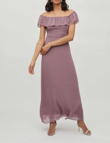 Rochie lunga Vila, mov, 36