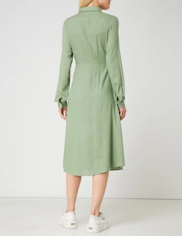Rochie medie Vila, verde, 34