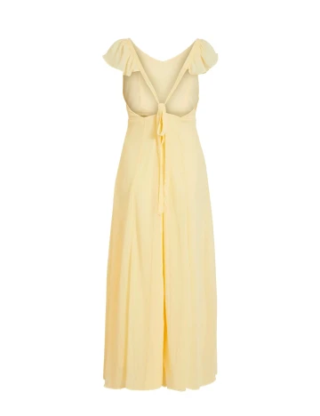 Rochie lunga Vila, galben, 38