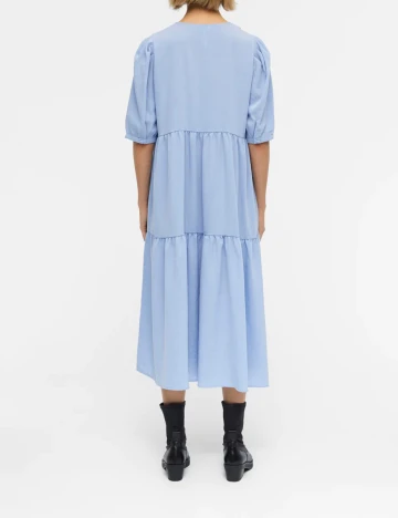Rochie medie Object, bleu, 42 Albastru