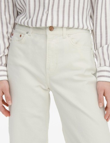 Blugi Jacqueline de Yong, alb, XL/32