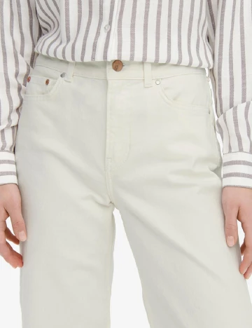 Blugi Jacqueline de Yong, alb, XL/32