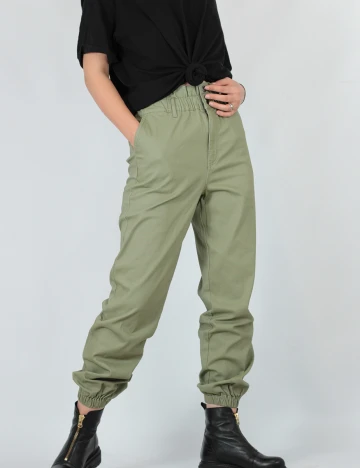 Pantaloni Only, verde, XS/32 Verde