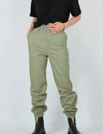 Pantaloni Only, verde, XS/32 Verde
