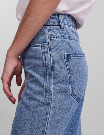 Blugi Pieces, albastru