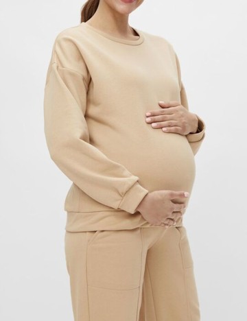 Bluza PIECES MATERNITY, maro, XS