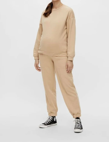 Bluza PIECES MATERNITY, maro, XS