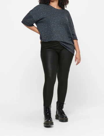 Colanti Only Carmakoma, negru, 48 Negru