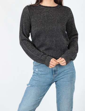 Bluza Vila, negru, M