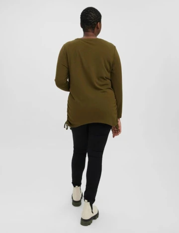 Bluza Vero Moda Curve, kaki, M-46/48