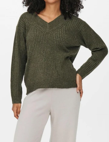 Pulover Only, verde, XS