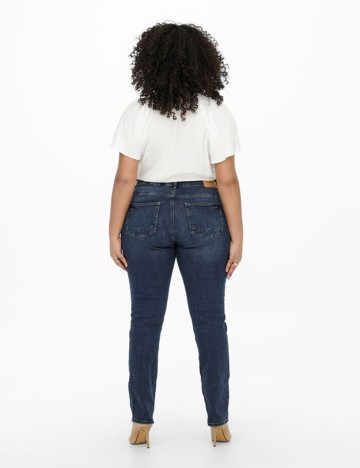 Blugi Only Carmakoma, albastru, W46/L32