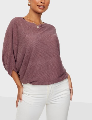 Bluza Jacqueline de Yong, roz pudra, M