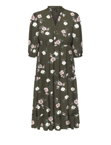 Rochie Vero Moda, verde, S Verde