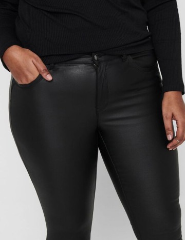 Pantaloni Only Carmakoma, negru