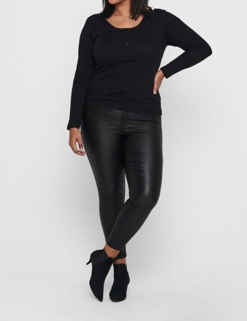 Pantaloni Only Carmakoma, negru