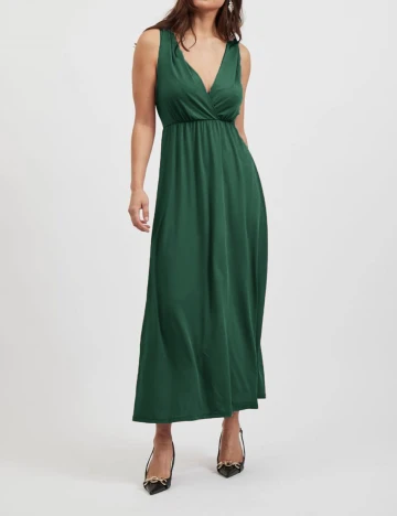 Rochie Lunga Vila, verde, M