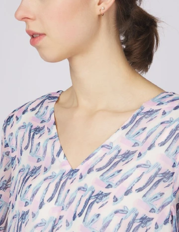 Bluza Vila, mix culori, 42