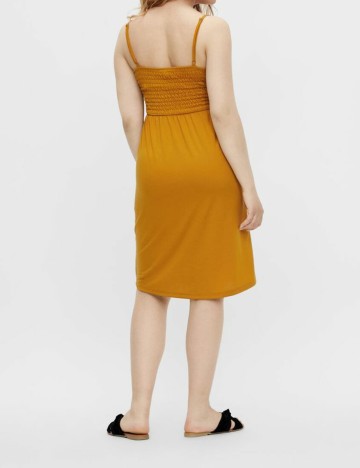 Rochie scurta Mamalicious, mustar, S