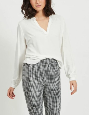 Bluza Vila, alb, 42
