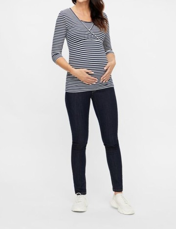 Blugi Mamalicious, bleumarin, W26/L34