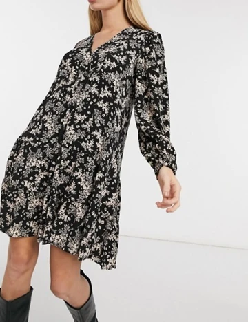 Rochie scurta Mango, negru, S