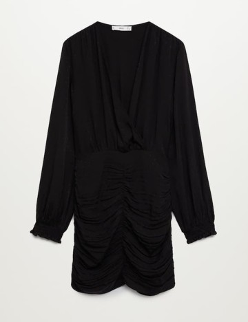 Rochie scurta Mango, negru, S