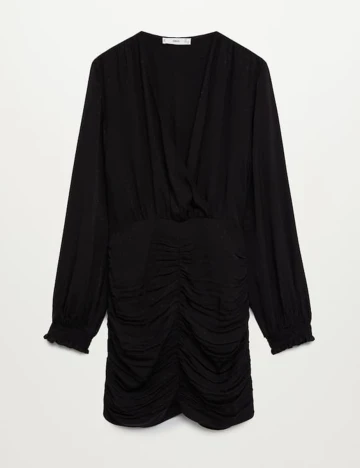 Rochie scurta Mango, negru, S