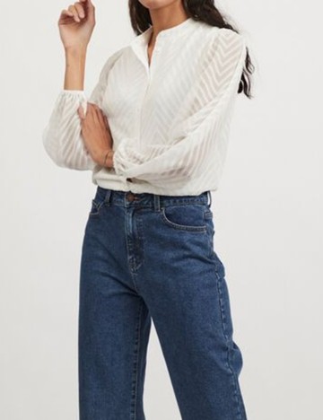 Bluza Vila, alb, 42