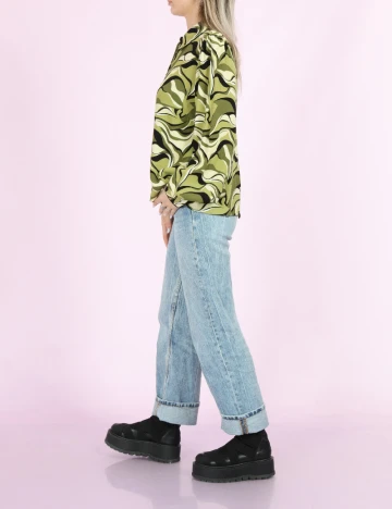Camasa Y.A.S, verde, XS