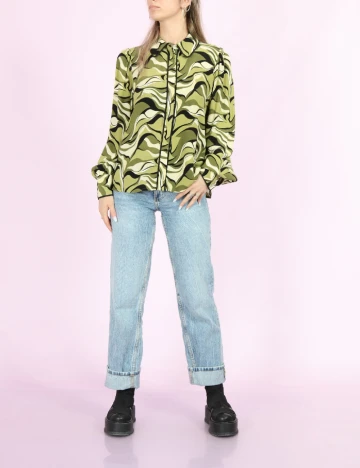 Camasa Y.A.S, verde, XS