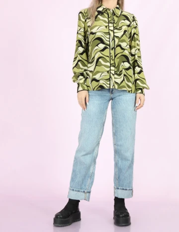 Camasa Y.A.S, verde, XS