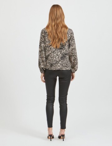 Bluza Vila, imprimeu sarpe, 34
