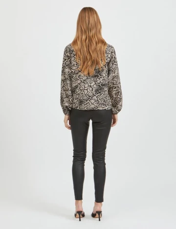 Bluza Vila, imprimeu sarpe, 34