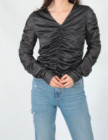 Bluza Pieces, negru, M Negru