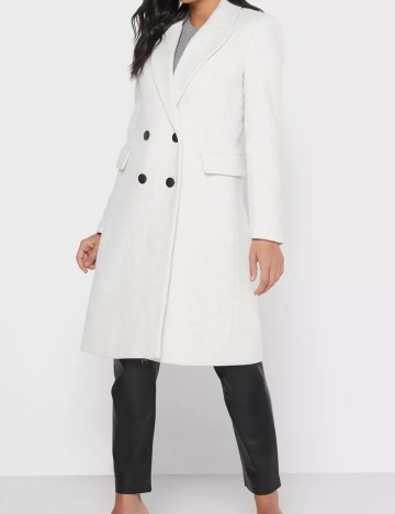 Palton Mango, ecru, L
