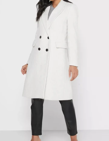 Palton Mango, ecru, L